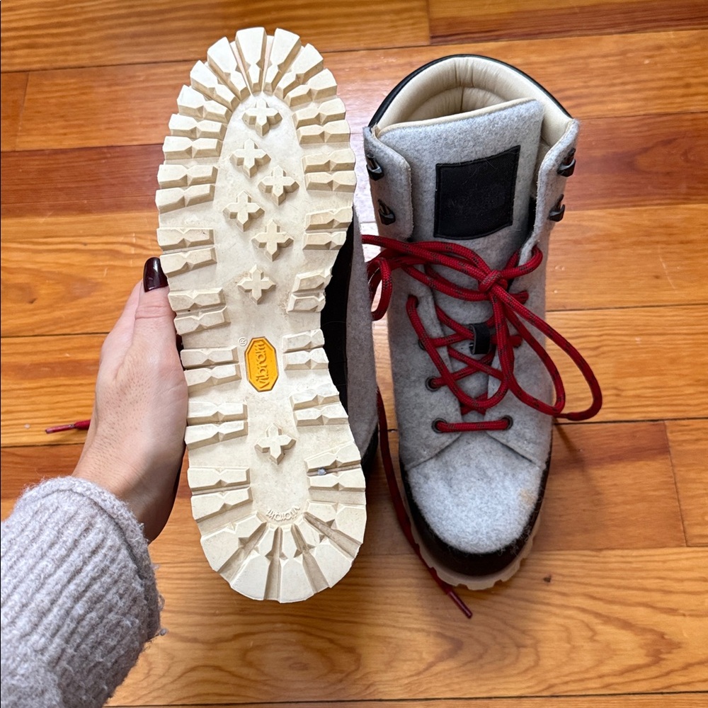 North face waterproof wool snowboots size 8 - Picture 5 of 5